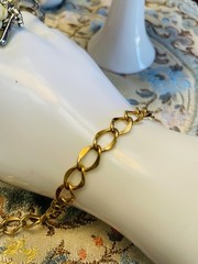 Vintage Jewelry Lot 20th Century 11 Pc Bracelets Necklaces Rings Earrings Pin