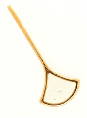 Handmade 9ct Yellow Gold & Diamond Pendant Fine Vintage Jewellery