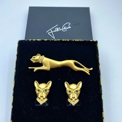 Vintage JACKIE COLLINS Panther Set In Box