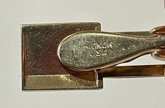 MCM Hickok USA Monogram Initial H Cufflinks Tie Bar Clasp Lot Mixed Gold Silver