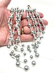 Signed MIRIAM HASKELL Multi-Strand Faux Pearl Necklace and Matching Bracelet