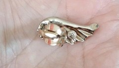 Vintage 1950s Hollywood Regency Jomaz Brooch Clip-on Earring Set Signed Sparkly