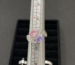 ✨Lot Of 5 Vintage To Now Beautiful Gemstone Estate Rings, All Size 6✨