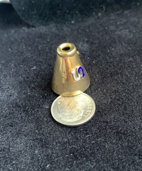 Vintage JMF 1/10 Gold Filled Cheer Bull Horn Charm/Pendant Collectible Glory Day