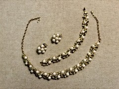 Vintage signed costume jewelry lot