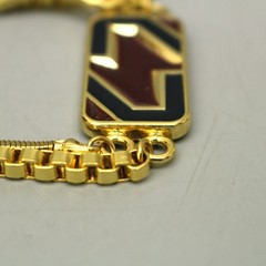Lanvin Vintage Double Chain Necklace, Classic Necklace, with Tag