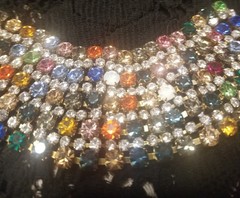 BIJOUXMG, Vintage Rhinestone Bracelet, 1950s