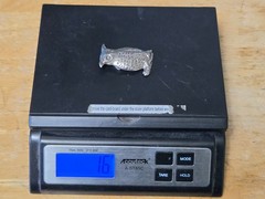 Vintage .925 Sterling Silver Great Horned Owl Brooch Pin Necklace Pendant Signed