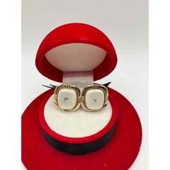 1950s-1970s Estate Collection Rhinestone and Gold-Tone Cufflinks!