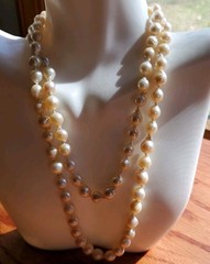 Antique Natural Pearl Necklace