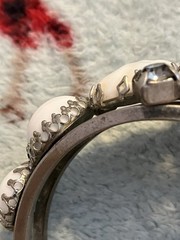 Vintage Juliana DeLizza And Elster Clamper Bracelet And Matching Clip Earrings