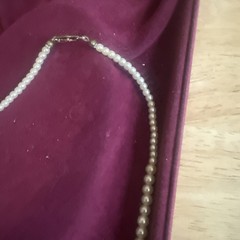 Camrose & Kross JBK Jacqueline Kennedy Faux Pearl Necklace w/ Box & COA