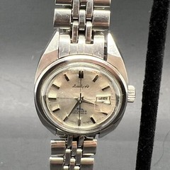 ✅Vintage Orient Swimmer 24mm Lady A Automatic Watch 25 Jewels 09357 40m Calender
