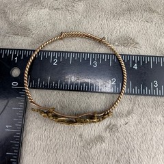 Vintage Gold Filled Engraved Bracelet 6.5”