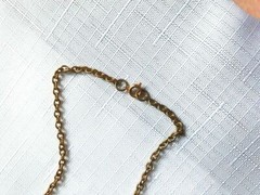 Vintage Gold Tone Necklace 54 Inches As Pictured – VM19