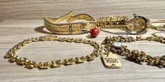 Assorted Vintage To Now Silver & Gold Jewelry, Some Signed, 2 Need Repair