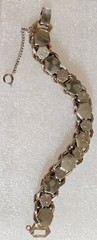 Vintage Decorative Links Chunky Double Chain Retro Bracelet