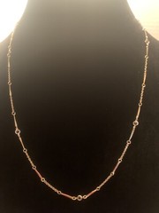 Lovely Avon Simulated Diamond Accent Necklace