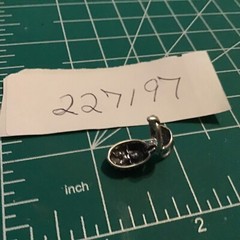 Vintage NUVO Sterling Silver Movable MOSES inside a BASKET Charm