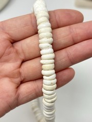 Vintage Puka Shell Necklace 18.5″ Surfer Hawaiian 10mm 83 grams
