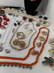 High End Vintage Jewelry Lot Sarah Cov 925 Italy West Germany Coro Hobe Alpaca