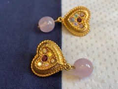 Vtg Clip-On Earring Lot Costume Jewelry Richelieu Lisner Monet Marvella Enamel