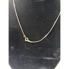 Vintage Necklace Chain Gold Tone Sliding Beads Delicate and Pretty Piece