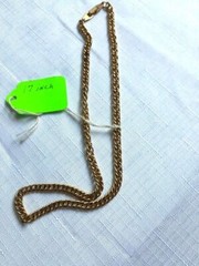 Vintage Gold Tone Necklace 17 Inches As Pictured – VM14