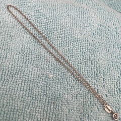 Vintage Sterling Silver Anklet Italian Twisted Curb Chain Dainty 10″ .9g