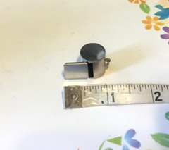 Working Whistle Pendant Charm Vintage Estate JMS signed 6.38g