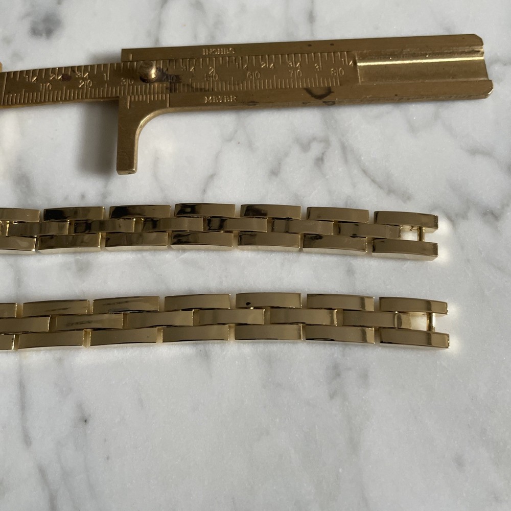 VTG New Old Stock 8.25 “ Very Heavy Link Bracelet