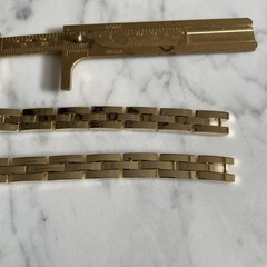 VTG New Old Stock 8.25 “ Very Heavy Link Bracelet