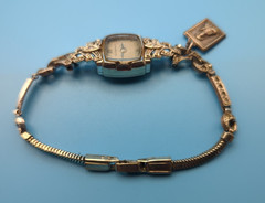 Vintage Wittnauer 14k Ladies Watch, Manual 17 Jewel Swiss, Working