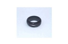 Vintage 1960s Lucite Blue Moonglow Band Ring Sz 8 New Old Woolworths Store Stock