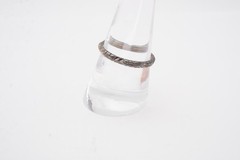Vintage Sterling Silver 925 Ring Size 8.5 Textured V4