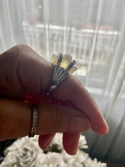 Vintage Crystal Dome Ring