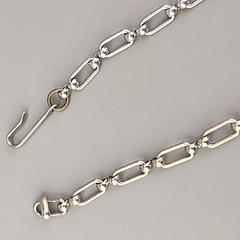 Vintage Thermoset Necklace Clip On Earrings Set Blue Silver Tone 15″