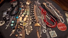 21pc Vintage to Now Costume Jewelry Lot Necklace Statement Liz Claiborne Beaded