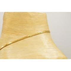 Vintage Statement Necklace Collar Gold Chain Black Dangle Pendant 1980s Bin2