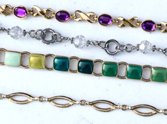 Vintage to Now Lot of 4 signed bracelets – Sarah Cov, Avon, LC, You & I