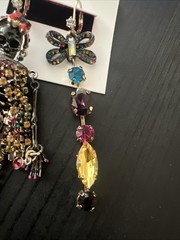 Betsey Johnson Mismatch Skull Earrings Rare – G2
