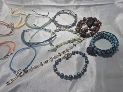 Vintage To Now Bracelet Lot Of 13 Medici Two Sisters And Pure Vida