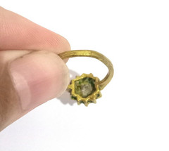 VERY RARE ANCIENT AMAZING BRONZE ROMAN STYLE RING-WEDDING OLD ARTIFACT ANTIQUE