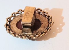 Vintage Cameo Scarf Clip – No Brand Mark VGC