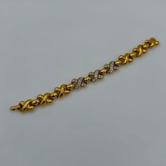 Vintage Gold Plated Bracelet Used Not specified