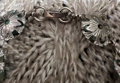 Vintage 60’s TURQUOISE Stones Nuggets Silver Tone Southwestern Western Bracelet