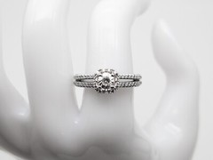 $6000 VERRAGIO EGL CERT VS2 G 1.23ct IDEAL CUT ROUND Diamond 14k White Gold Ring