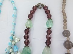 Exceptionally Good Lot Quality Estate Costume Necklaces. Great Resale Potential.