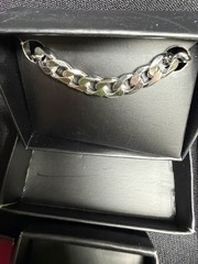 AVON set (necklace, earrings, watch), 6 pieces. Non-precious metal