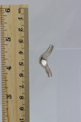 Alpaca Screwback Earrings, Vintage, Marked, 8gr